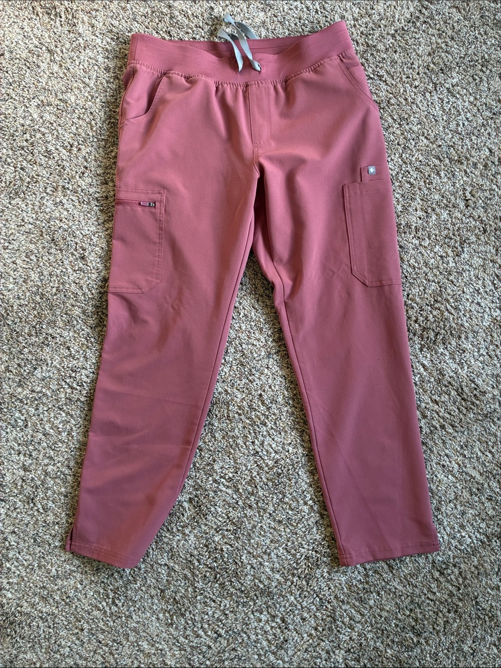Rose Pink figs scrubs Jogger Pants